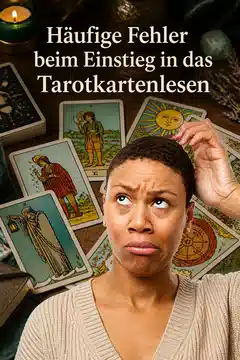 Common Mistakes When Starting to Read Tarot Cards Häufige Fehler beim Einstieg in das Tarotkartenlesen