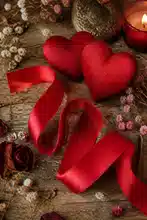 Hechizo con cinta roja para el amor