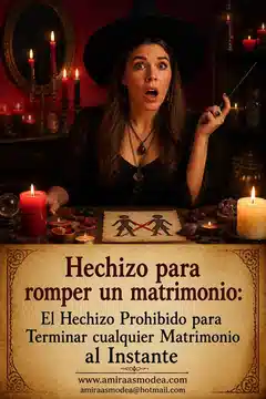 Hechizo para romper un matrimonio: El Hechizo Prohibido para Terminar cualquier Matrimonio al Instante
