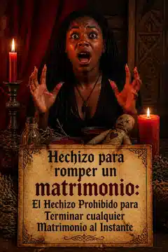 Hechizo para romper un matrimonio: El Hechizo Prohibido para Terminar cualquier Matrimonio al Instante