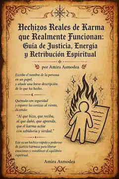 Hechizos Reales de Karma que Realmente Funcionan: Guía de Justicia, Energía y Retribución Espiritual