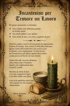 Incantesimi per Trovare un Lavoro