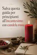 Cosa fa un incantesimo con una candela rossa? Significato spirituale