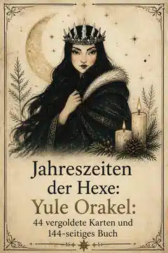 Jahreszeiten der Hexe: Yule Orakel: 44 vergoldete Karten und 144-seitiges Buch