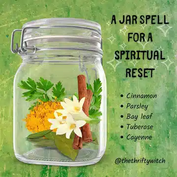 Jar Spells from @thethrifthywitch