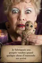 Je fabriquais une poupée vaudou quand quelque chose d'inattendu est arrivé