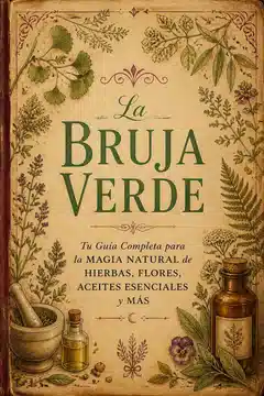 La Bruja Verde: Tu Guía Completa para la Magia Natural de Hierbas, Flores, Aceites Esenciales y Más