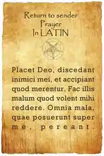 Latin Spells and Prayers