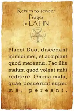 Latin Spells and Prayers