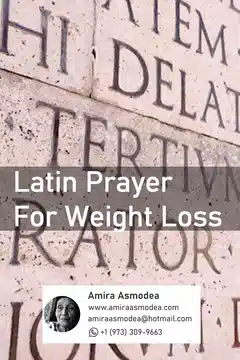 Latin Spells and Prayers for Weight-Loss Intentions