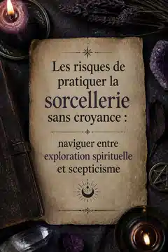 Les risques de pratiquer la sorcellerie sans croyance : naviguer entre exploration spirituelle et scepticisme