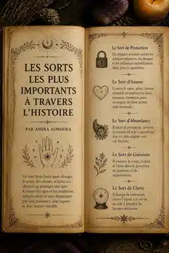 Les Sorts les Plus Importants à Travers l'Histoire par Amira Asmodea