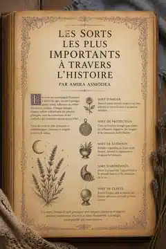 Les Sorts les Plus Importants à Travers l'Histoire par Amira Asmodea