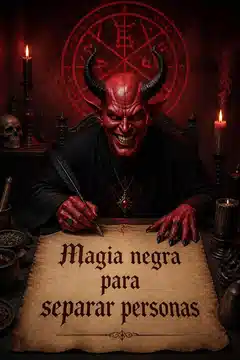 Magia negra para separar personas