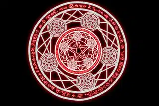 Magic circles: the great circles of magic