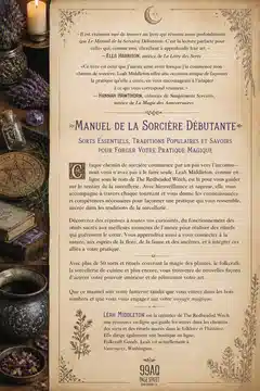 Manuel de la Sorcière Débutante : Sorts Essentiels, Traditions Populaires et Savoirs pour Forger Votre Pratique Magique