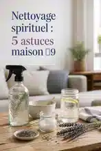 Nettoyage spirituel : 5 astuces maison