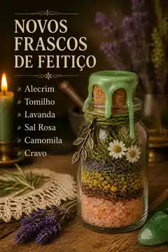 Novos Frascos de Feitiço