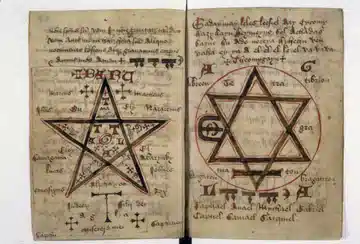 Old Medieval Witchery Manuscript in Latin - I