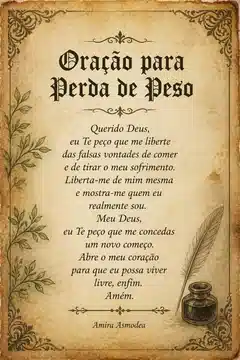 Oração para Perda de Peso
