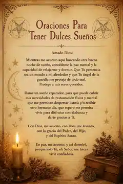 Oraciones Para Tener Dulces Sueños