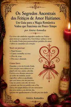 Os Segredos Ancestrais dos Feitiços de Amor Haitianos: Um Guia para a Magia Romântica Vodou que Funciona em Pouco Tempo