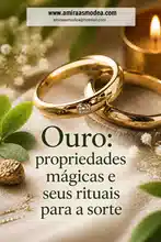 Ouro: propriedades mágicas e seus rituais para a sorte