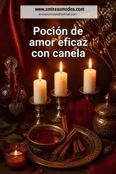 Poción de amor eficaz con canela