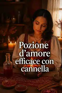 Pozione d'amore efficace con cannella