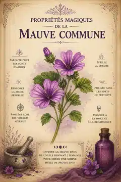 Propriétés magiques de la mauve commune