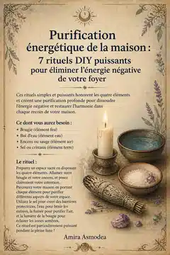 Purification énergétique de la maison : 7 rituels DIY puissants pour éliminer l'énergie négative de votre foyer