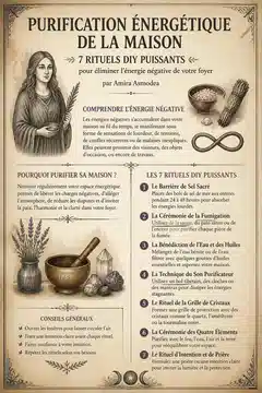 Purification énergétique de la maison : 7 rituels DIY puissants pour éliminer l'énergie négative de votre foyer