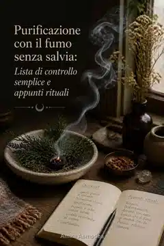 Purificazione con il fumo senza salvia: Lista di controllo semplice e appunti rituali