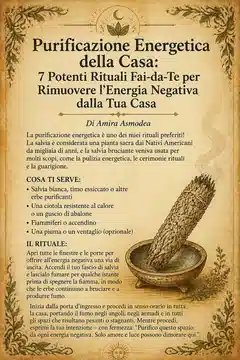 Purificazione Energetica della Casa: 7 Potenti Rituali Fai-da-Te per Rimuovere l'Energia Negativa dalla Tua Casa