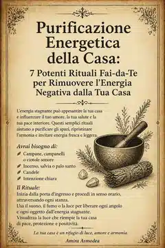 Purificazione Energetica della Casa: 7 Potenti Rituali Fai-da-Te per Rimuovere l'Energia Negativa dalla Tua Casa