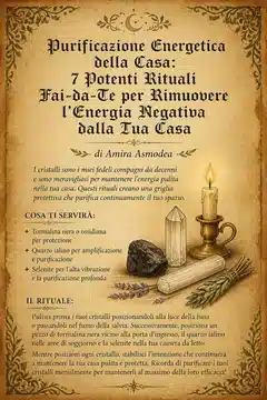 Purificazione Energetica della Casa: 7 Potenti Rituali Fai-da-Te per Rimuovere l'Energia Negativa dalla Tua Casa