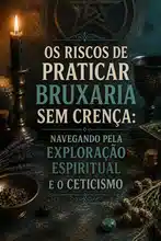 Os Riscos de Praticar Bruxaria Sem Crença: Navegando pela Exploração Espiritual e o Ceticismo