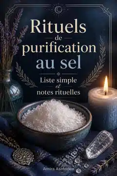 Rituels de purification au sel : Liste simple et notes rituelles