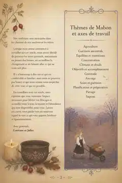 Saisons de la Sorcière - Oracle de Mabon