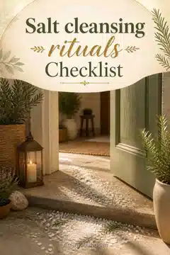 Salt cleansing rituals: Simple Checklist and Ritual Notes