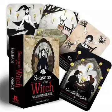 Seasons of the Witch: Samhain Oracle: Harness the Intuitive Power of the Year's Most Magical Night (44 Full-Color Cards and 180-Page Guidebook)