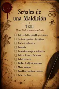 Señales de una Maldición