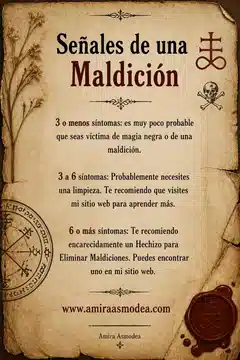 Señales de una Maldición
