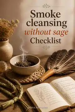 Smoke cleansing without sage: Simple Checklist and Ritual Notes