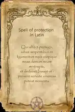 Spell of Protection in Latin