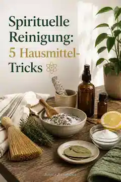 Spirituelle Reinigung: 5 Hausgemachte Tricks