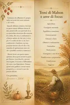 Stagioni della Strega - Oracolo di Mabon