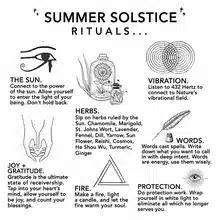 Summer Solstice Rituals