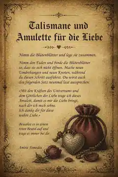 Talismane und Amulette für die Liebe