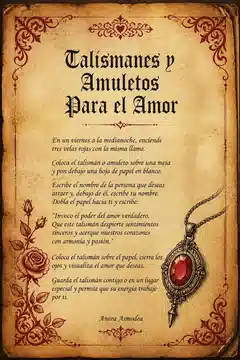 Talismanes y Amuletos Para el Amor
